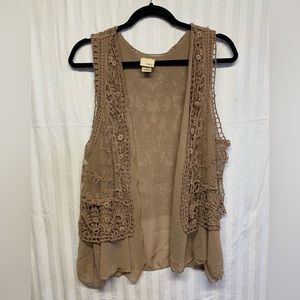 Daytrip Ladies Embroidered Vest